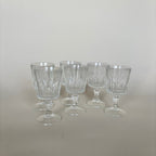 Lot De 6 Petits Verres À Pied
