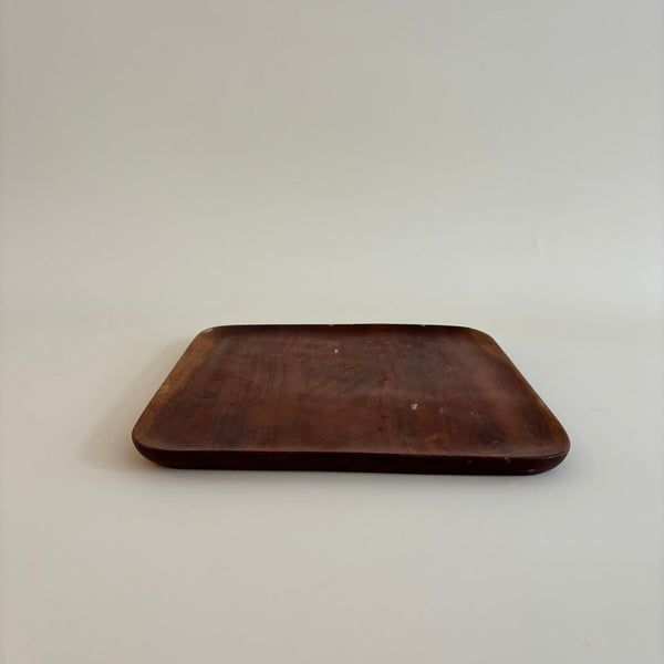 Plateau En Olivier Vintage