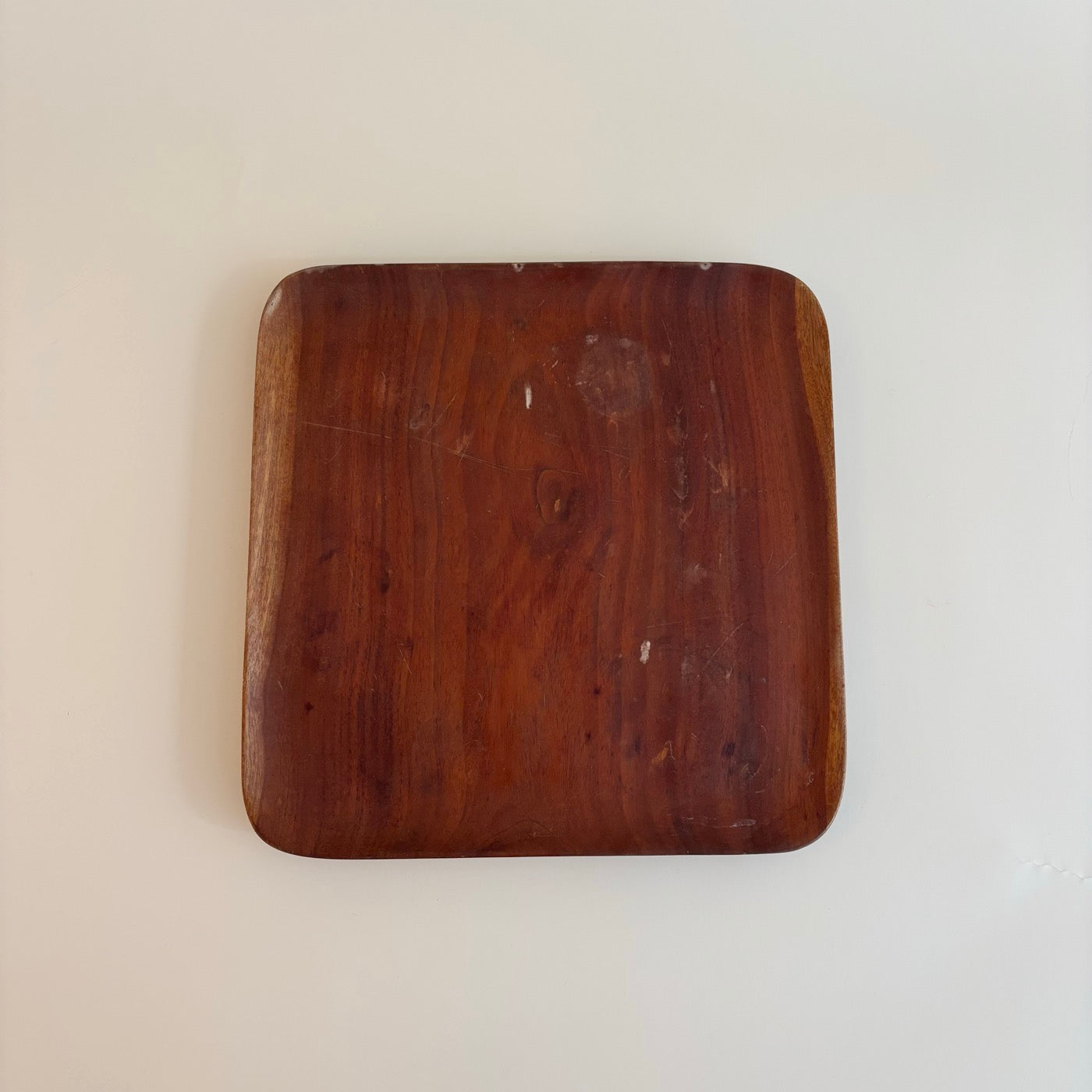 Plateau En Olivier Vintage