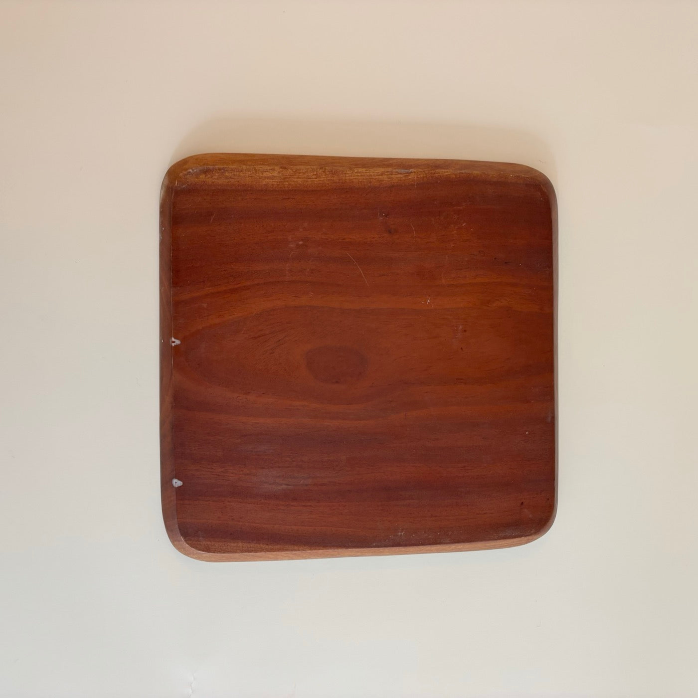 Plateau En Olivier Vintage