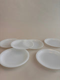 Ensemble D'Assiettes Blanche