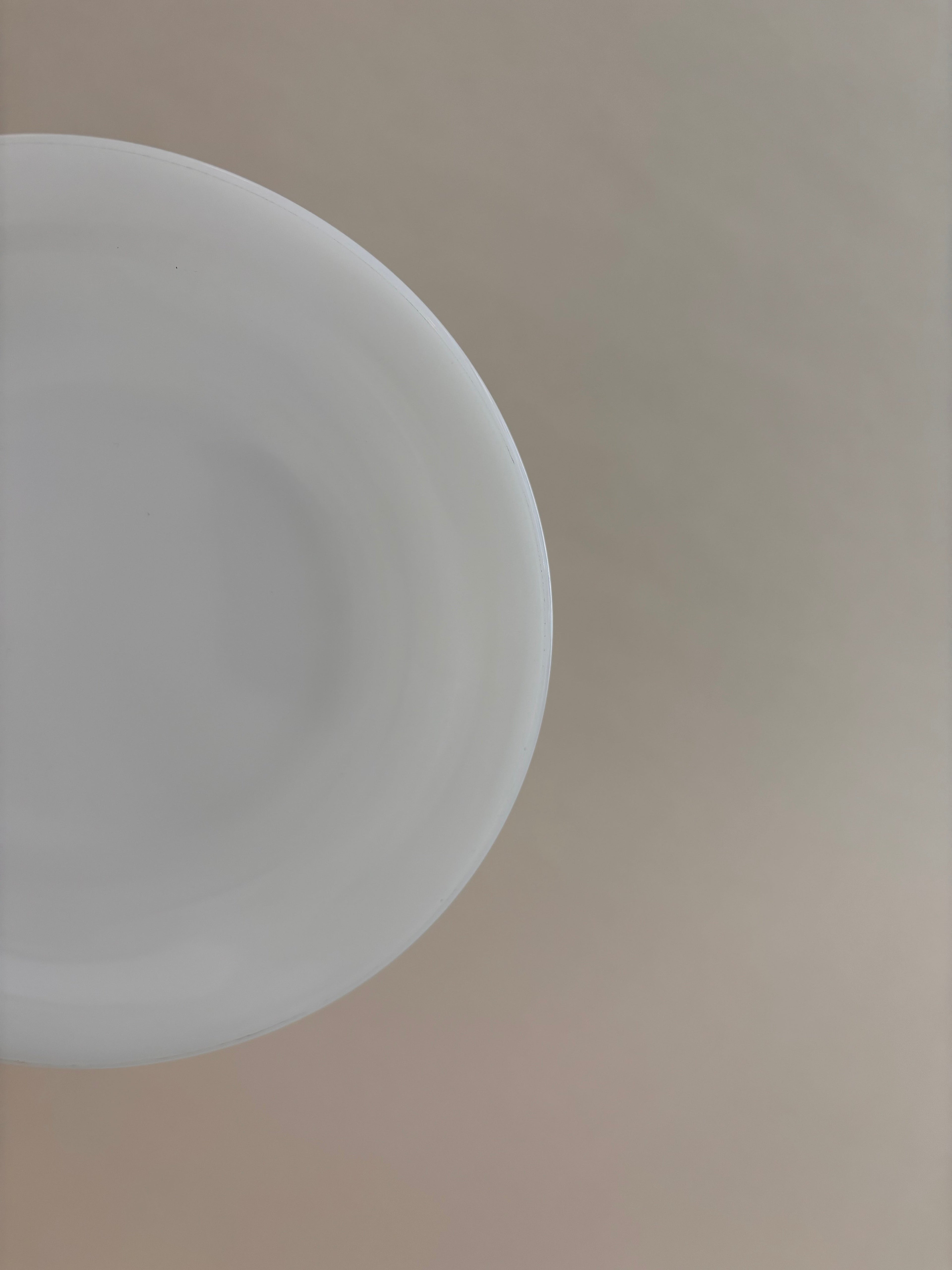 Ensemble D'Assiettes Blanche