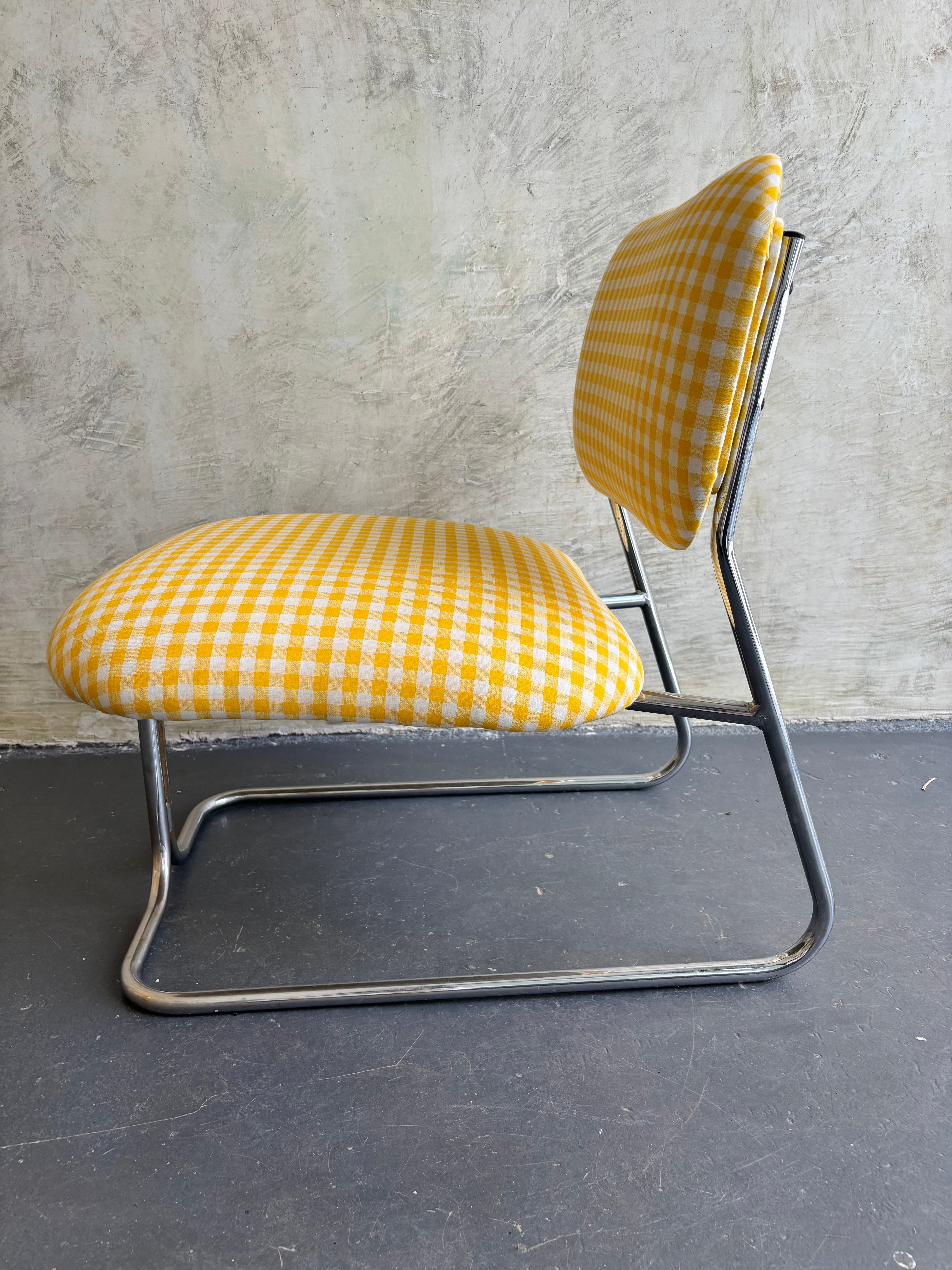 Fauteuil À Carreaux Vichy