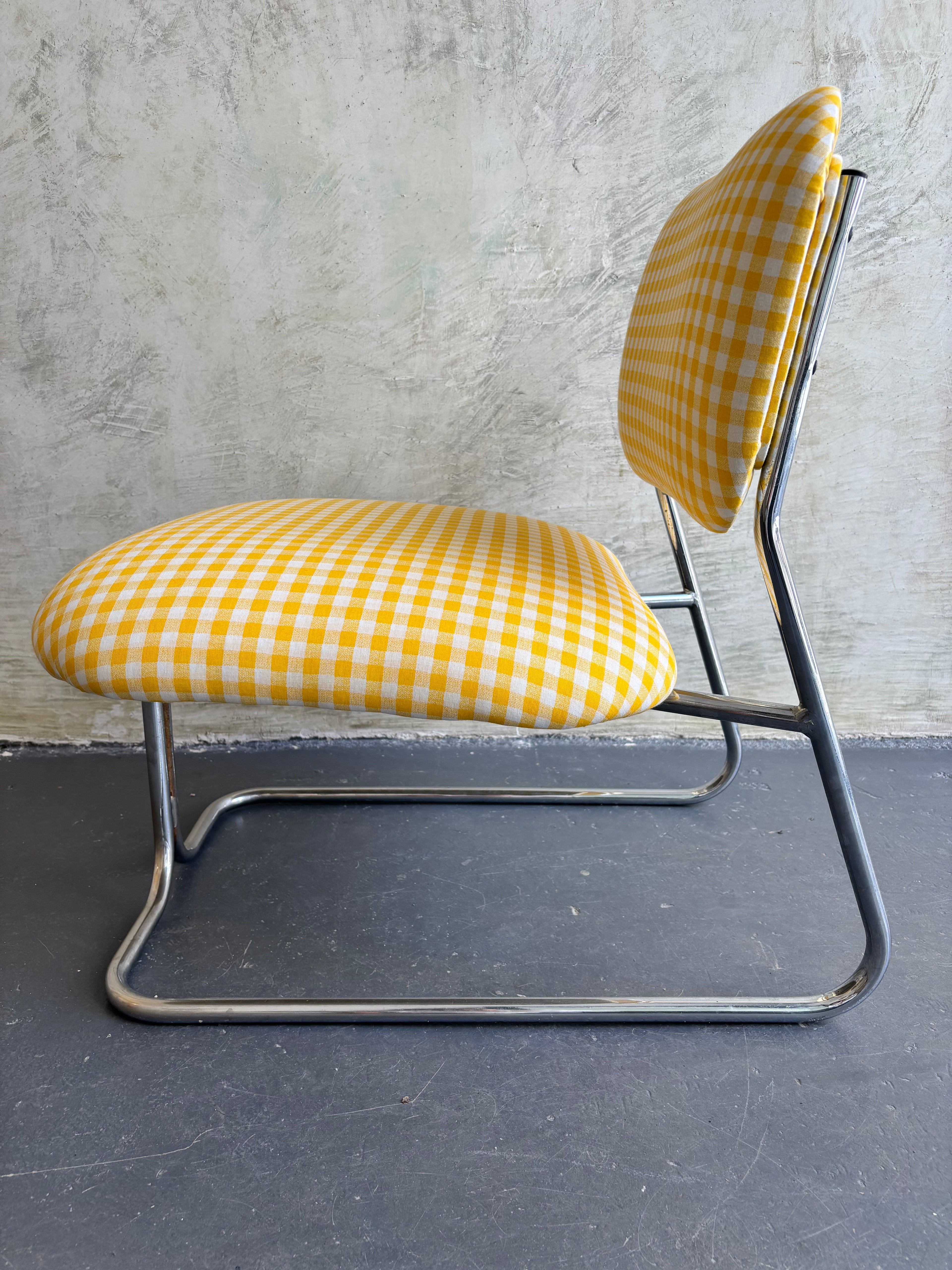 Fauteuil À Carreaux Vichy
