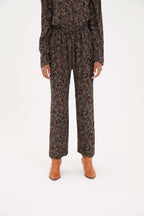 Pantalon Zeta Paisley Camel