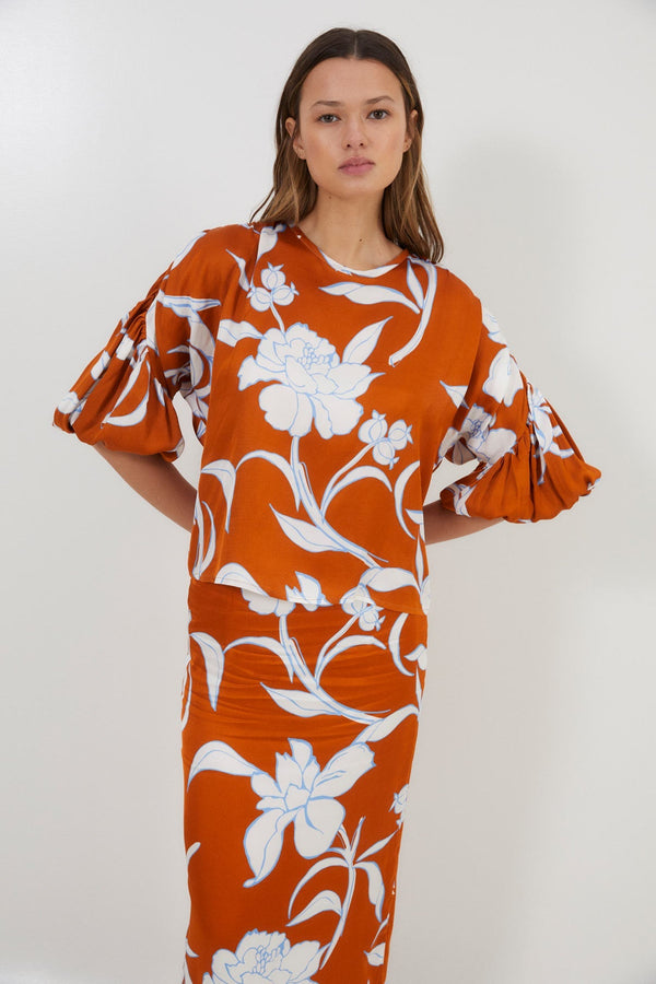 Blouse Pati Palermo Caramel