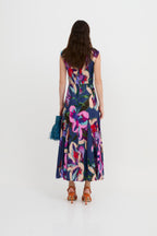 Robe Anabel Monet Bleu