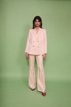 Pantalon Pli Dama Crème