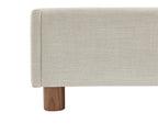 Korall - Lit - Tissu - Beige Lin