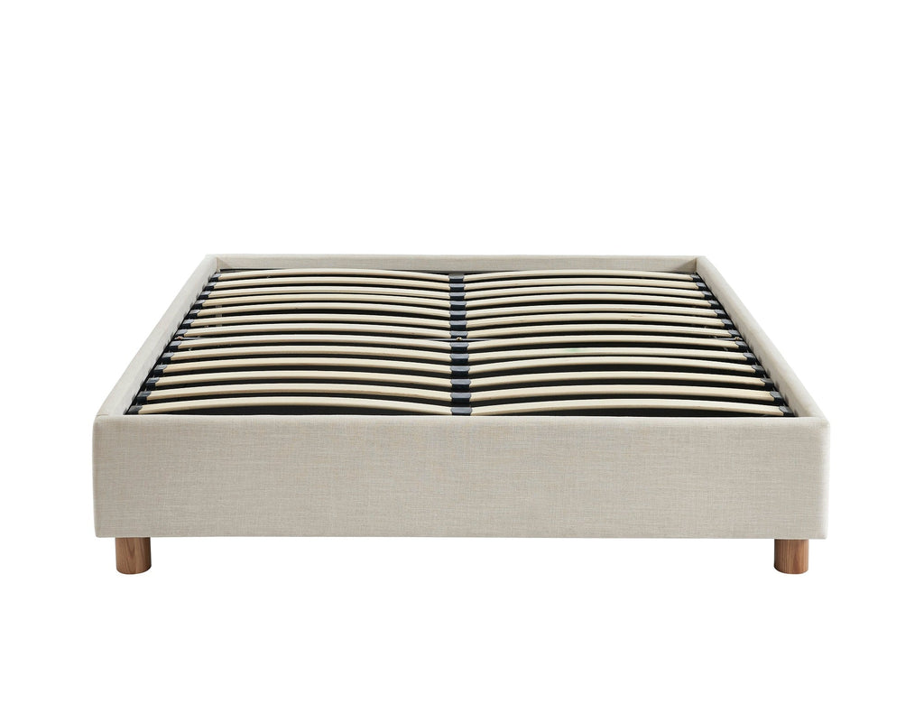 Korall - Lit - Tissu - Beige Lin