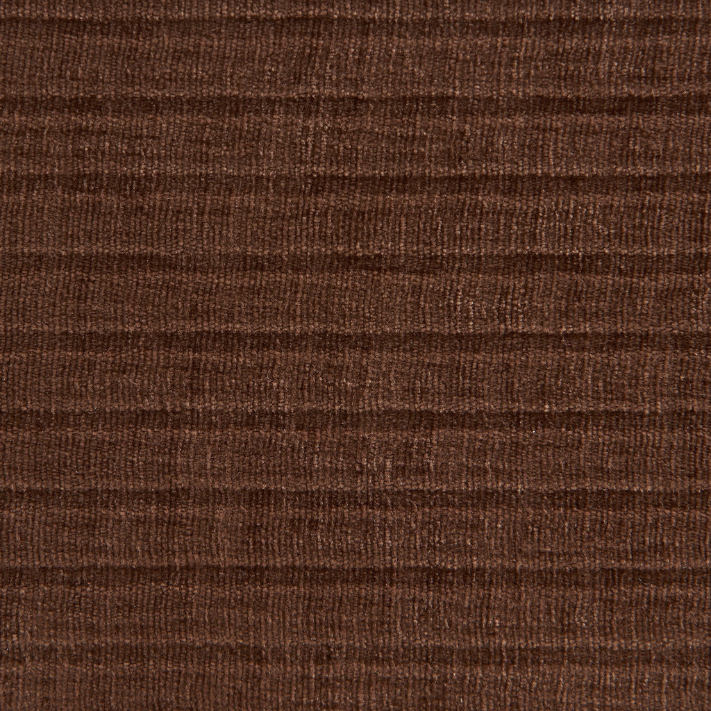 Lit Coffre Korall - Velours Côtelé Rétro Marron - Sommier Inclus