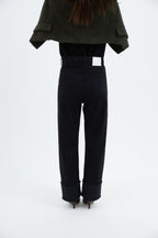 Jean 90'S Sergé Noir