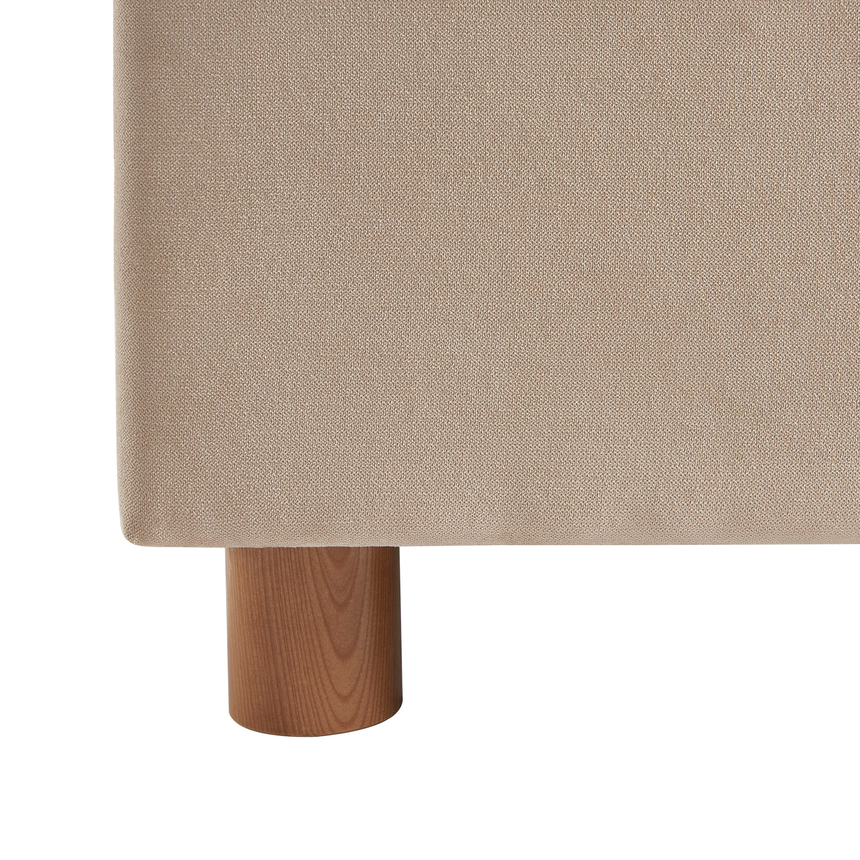 Taijo - Lit - Velours - Beige Sable