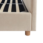 Taijo - Lit - Velours - Beige Sable