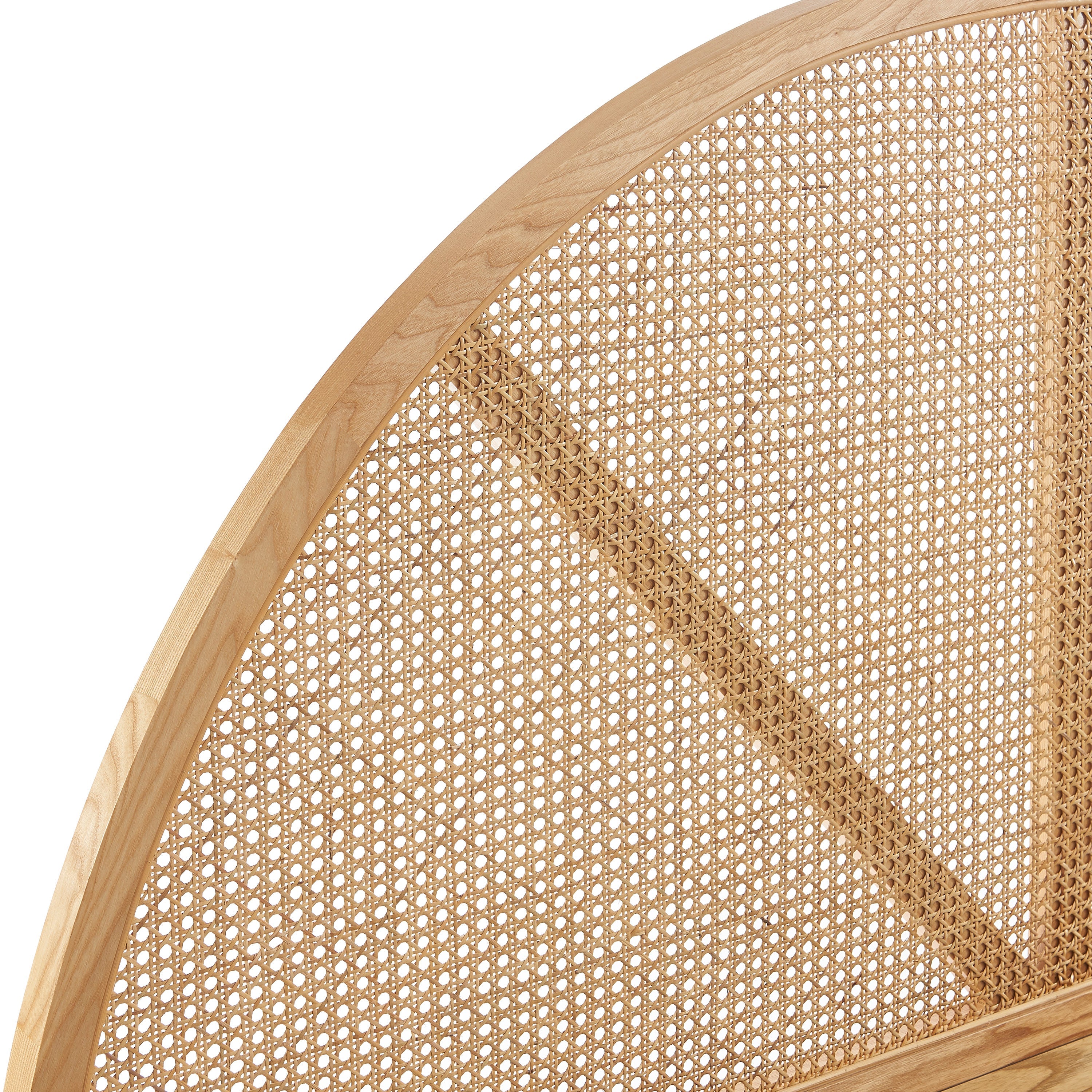 Lit Coffre Tsuki - Velours Beige Sable Cannage Sommier - Sommier Inclus
