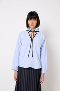 Blouse Maria Oxford Bleu