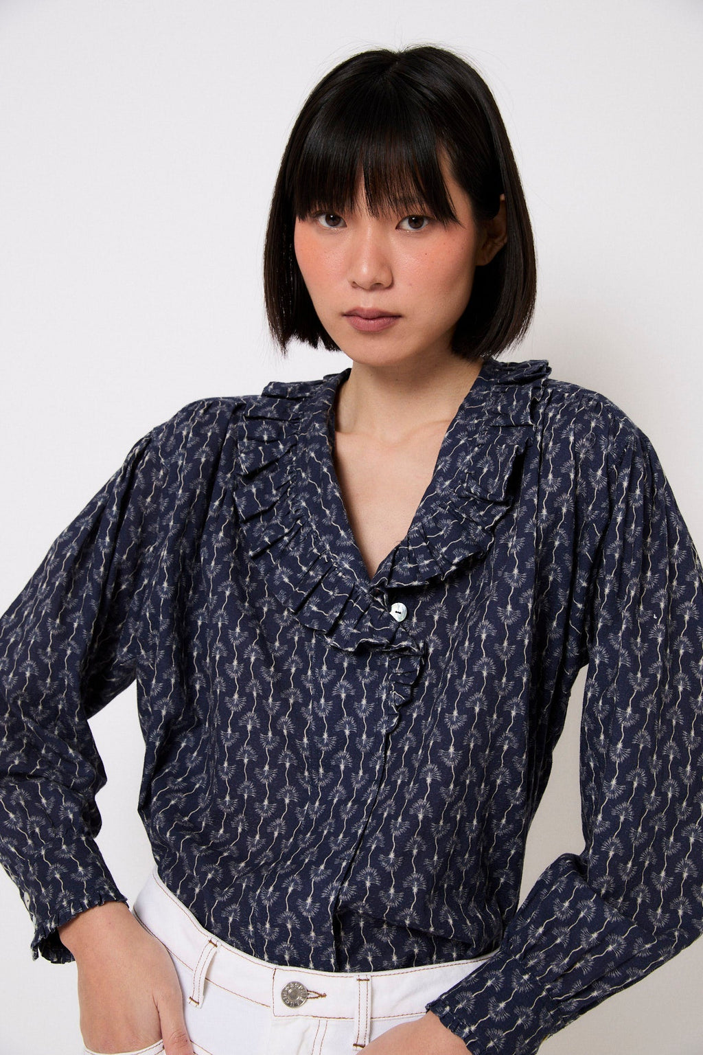 Blouse Maribel Florinda Marine