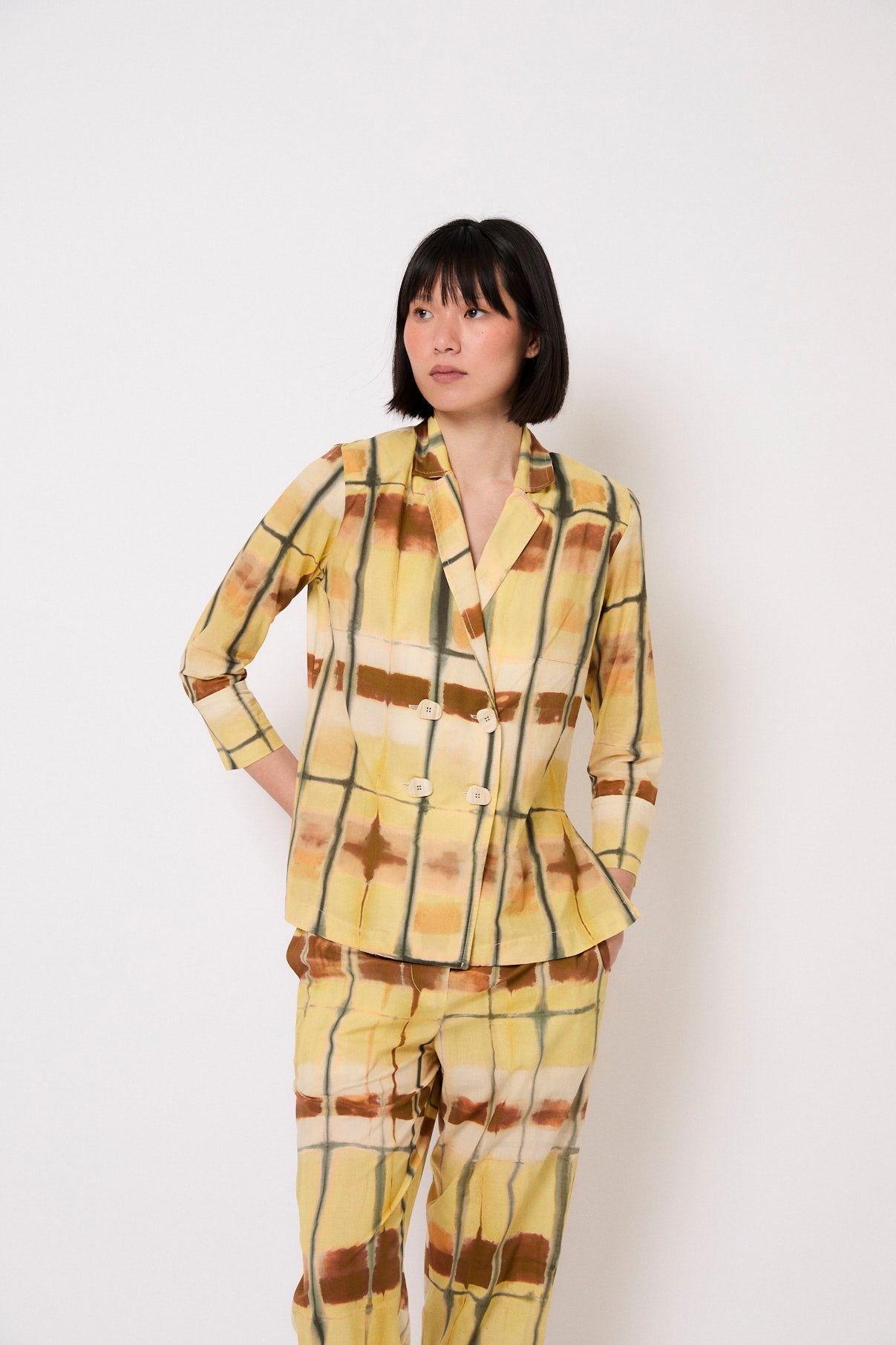 Veste Icon Batik Jaune