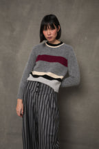 Pull Nagoya Maille Gris