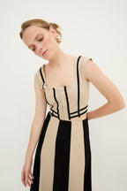 Body Rubans Coton Beige