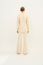 Pantalon Pli Dama Crème