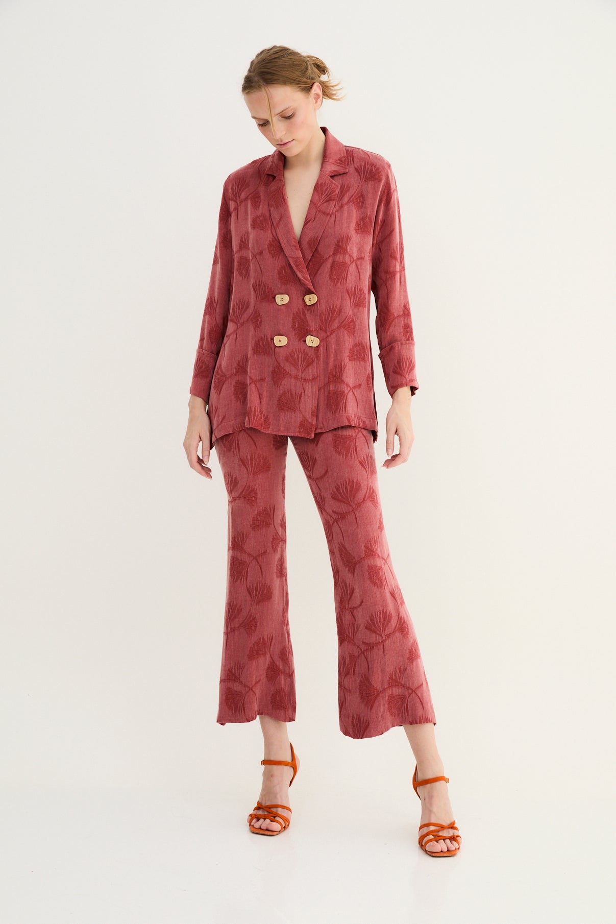Veste Icon Palmes Sienne