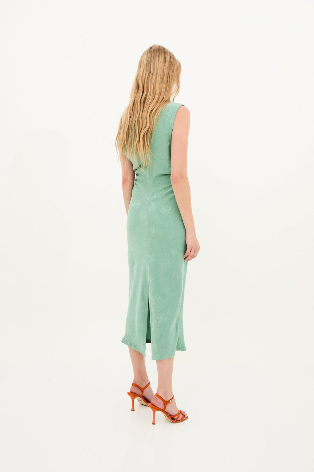 Robe Sanon Palmes Jade