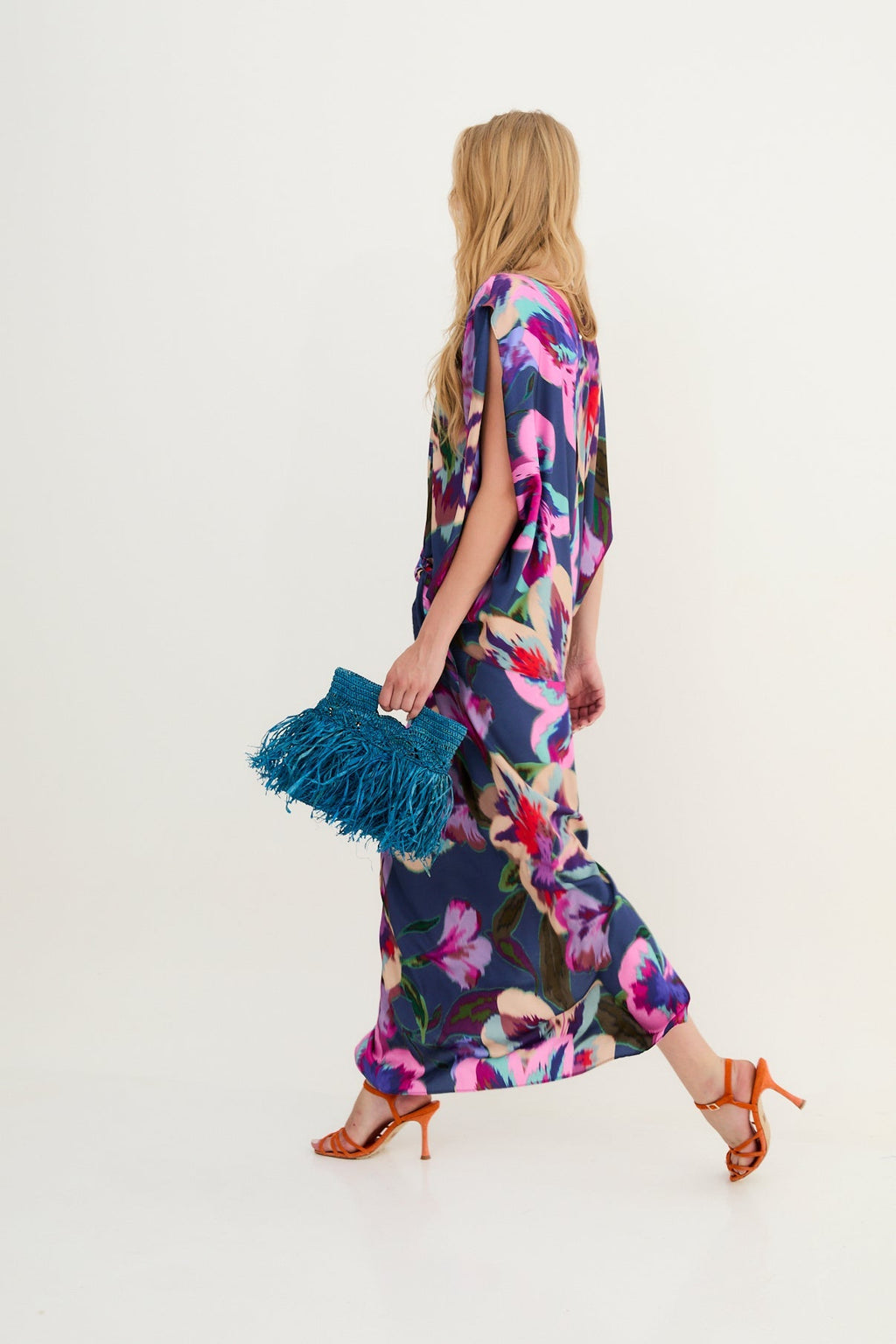 Robe Italien Monet Bleu