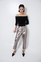 Top Giorgia Velours Noir