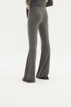 Pantalon Sixties Maille Plomb