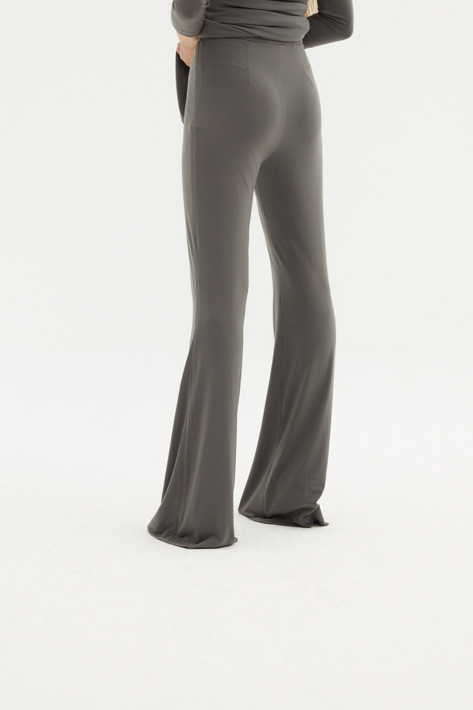 Pantalon Sixties Maille Plomb