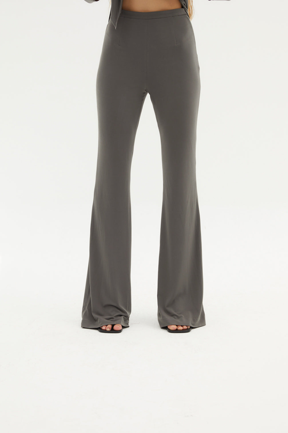 Pantalon Sixties Maille Plomb