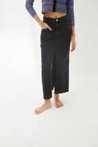 Jupe Denim Sergé Noir