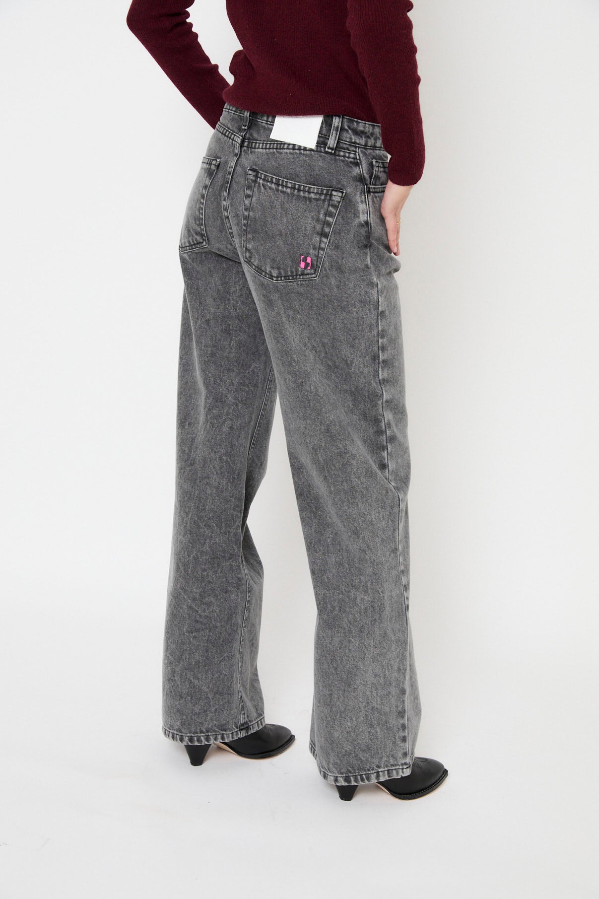 Jean Monkey Bleach Gris