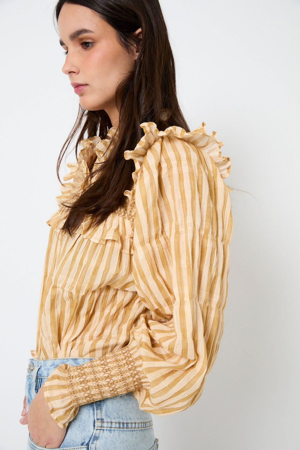 Blouse Conchita Nid D'Abeille Paille