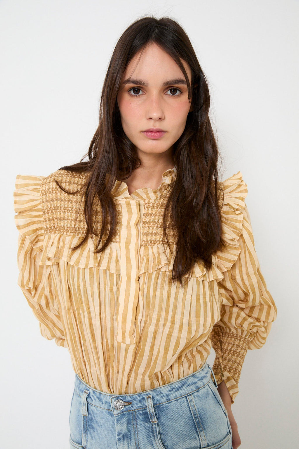 Blouse Conchita Nid D'Abeille Paille