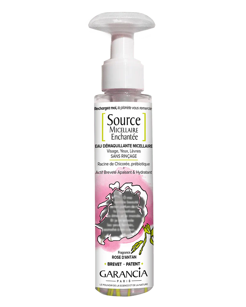 Laboratoire Garancia Nettoyants & Démaquillants Source Micellaire Enchantée Parfum Rose - Flacon 100ml