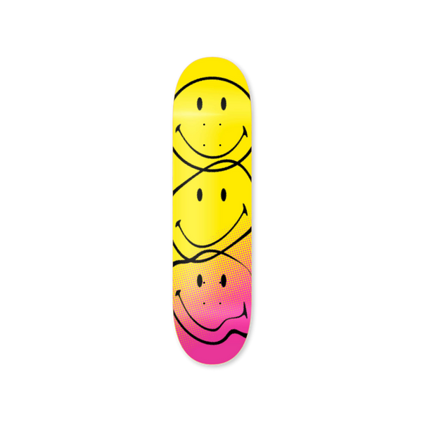 Acid Pink Skateboard art by the skateroom