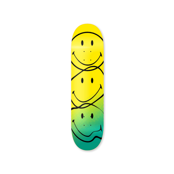Acid Teal Skateboard art by the skateroom