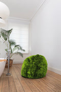 Pouf Softy Europa Fluffy - 105x65cm - Citron Vert