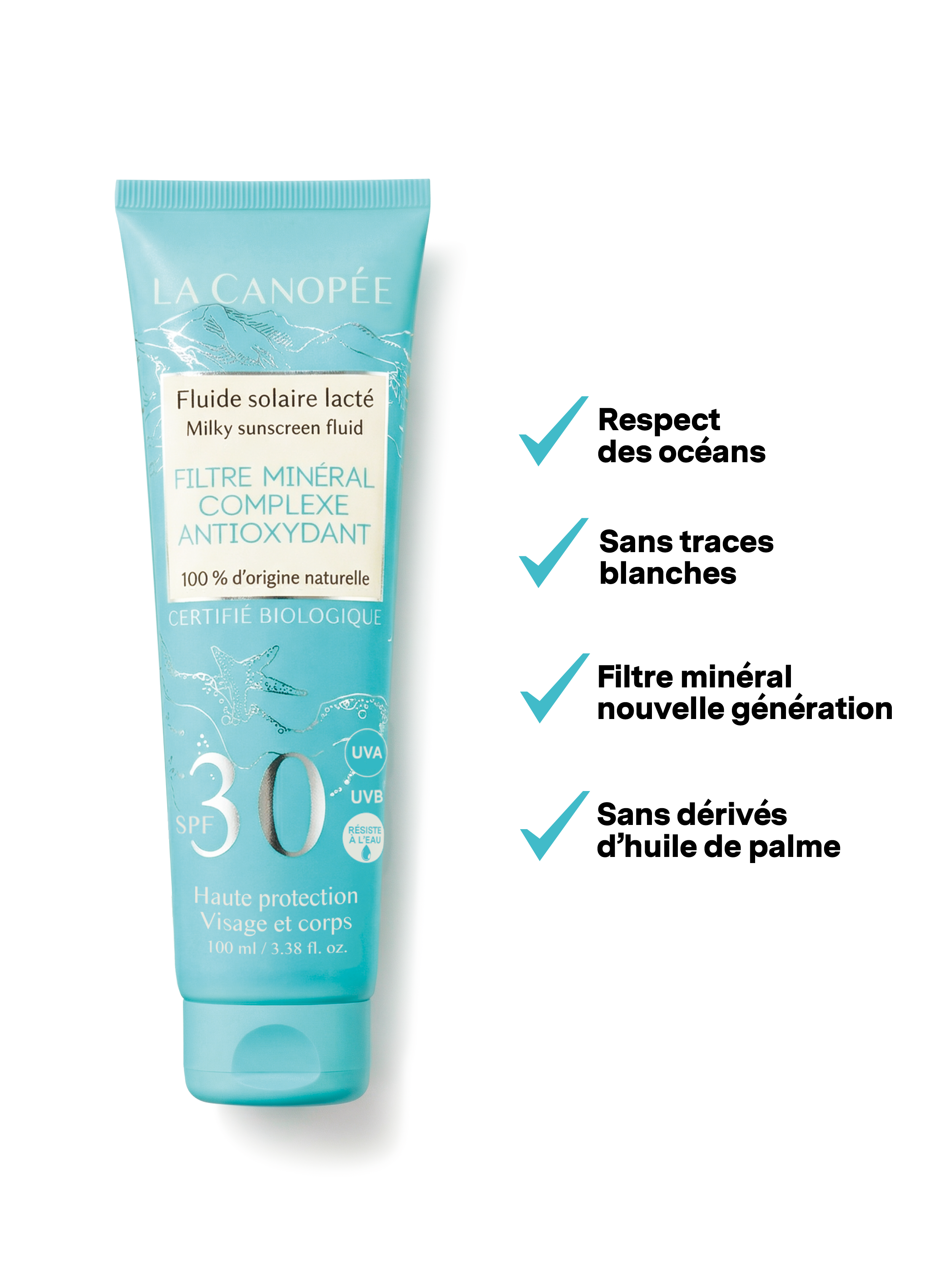 Fluide Solaire Lacté Spf30