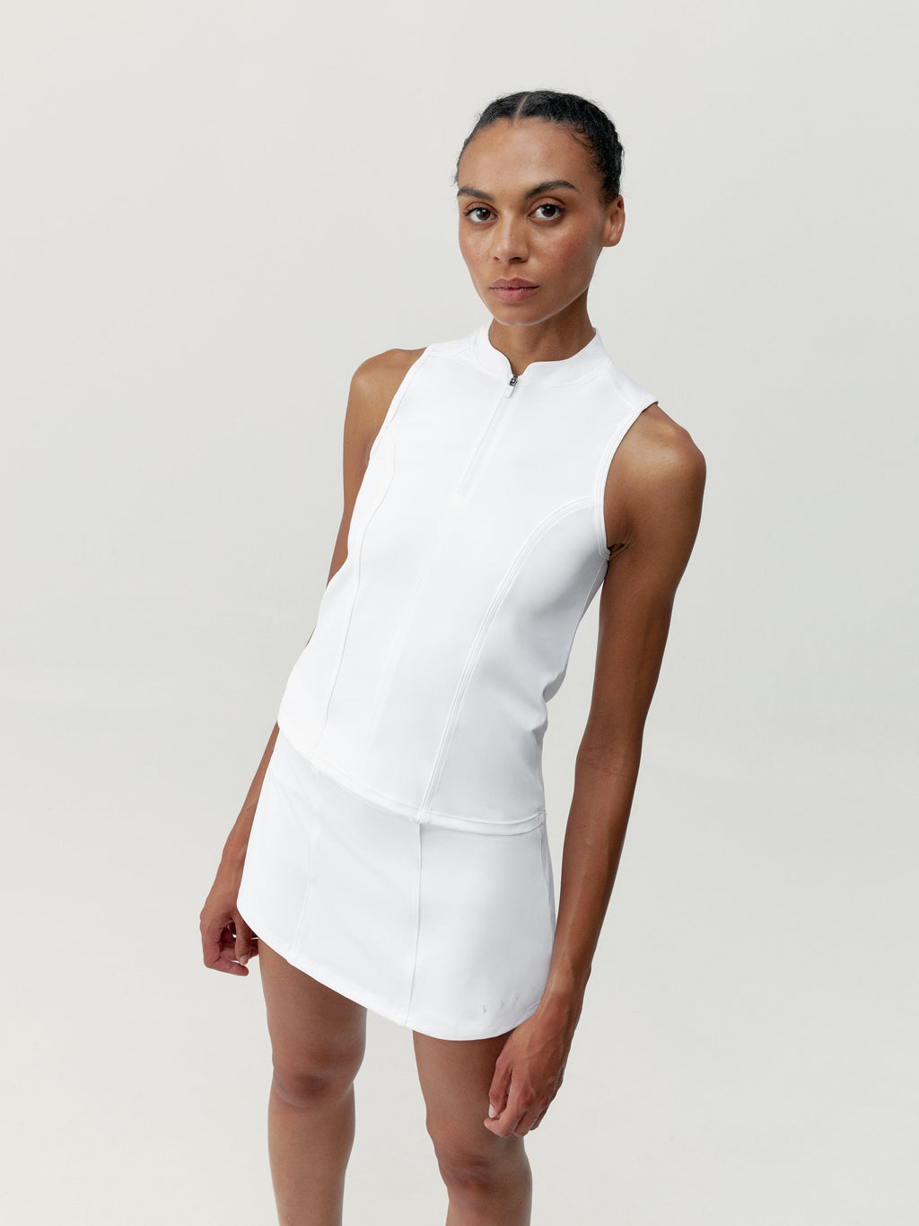 T-Shirt Soleil - Blanc - Femme