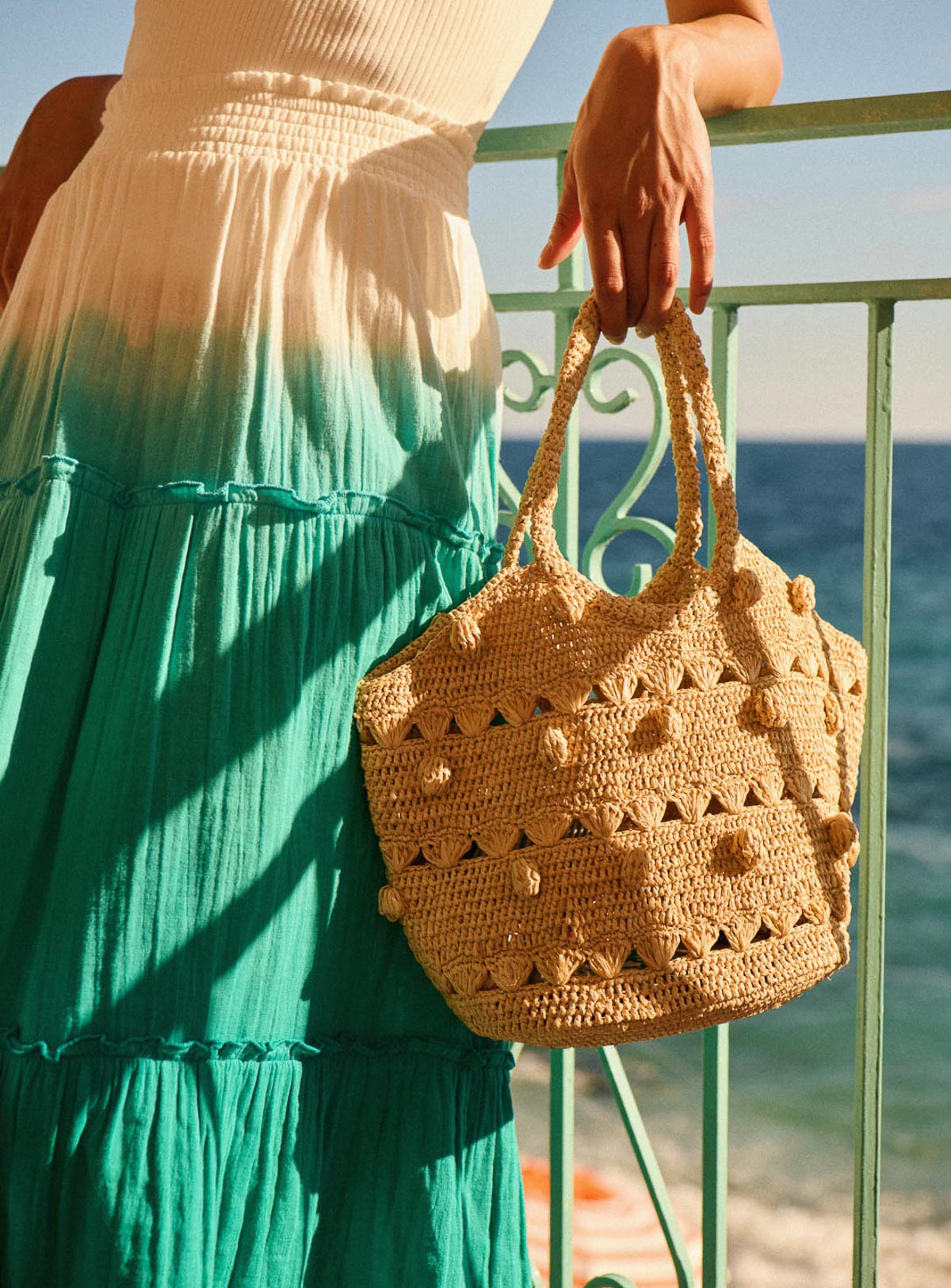 Panier Petit Soleil - Naturel