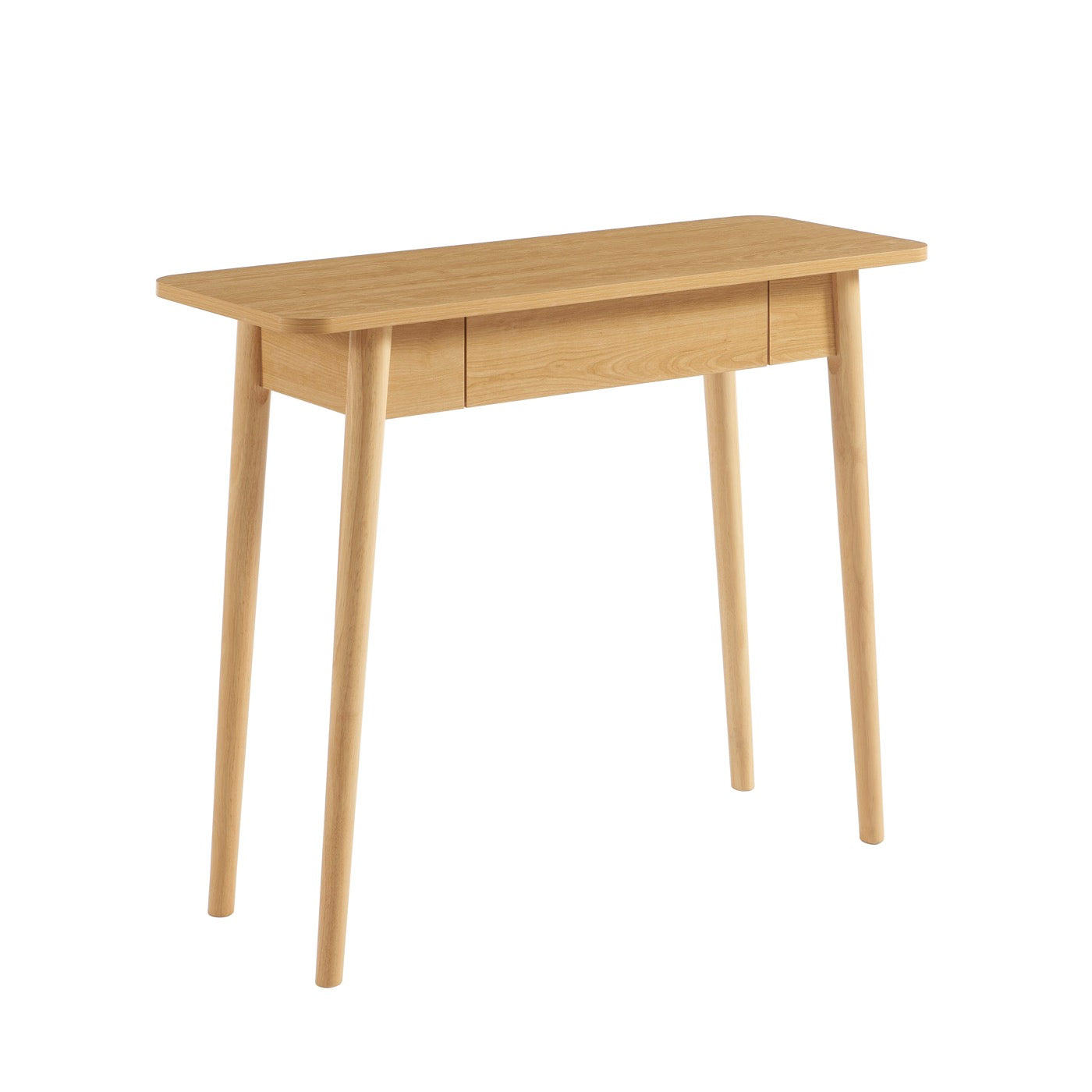 Solenn - Console 1 Tiroir - Effet Chêne
