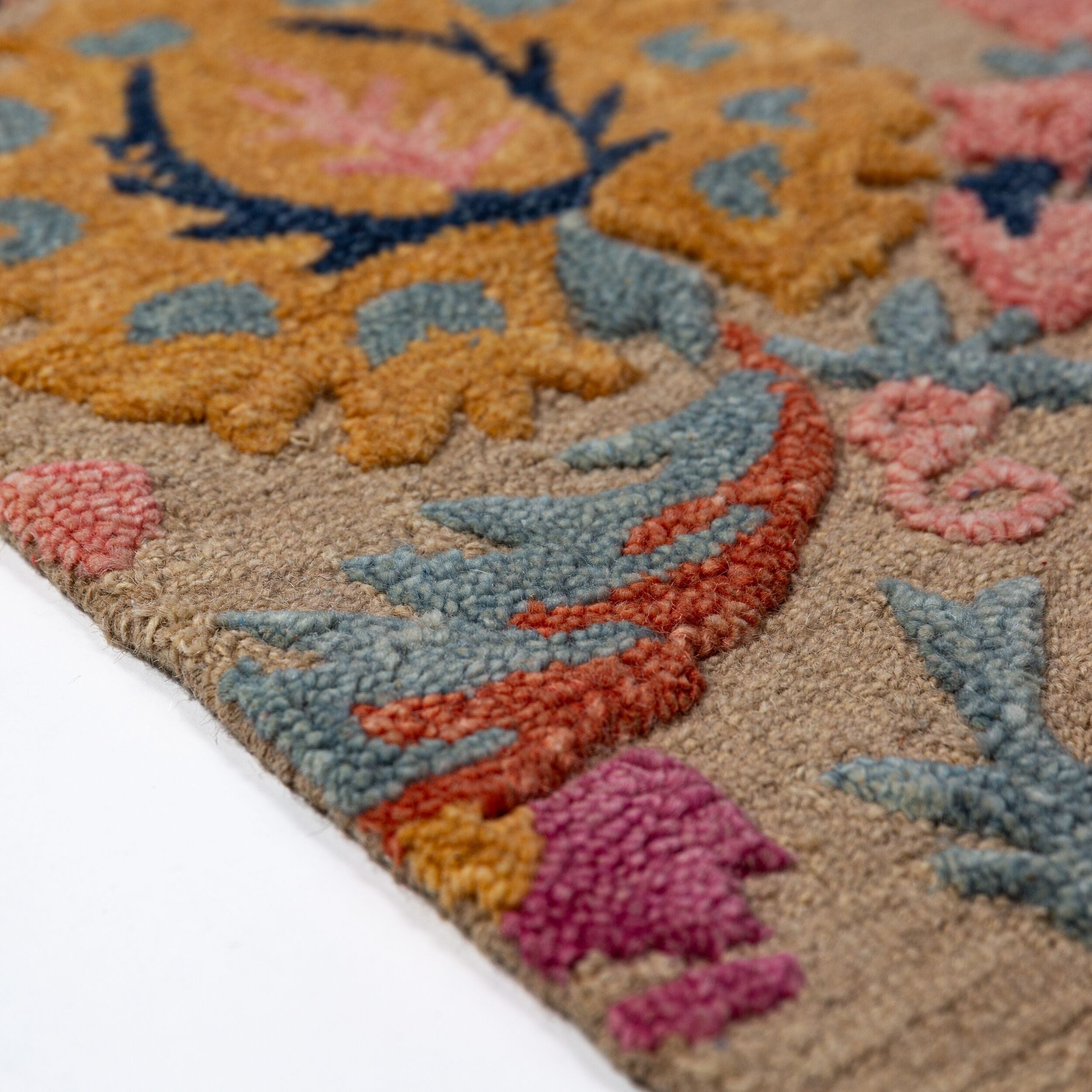 Amira Floral - Tapis En Laine De Couloir