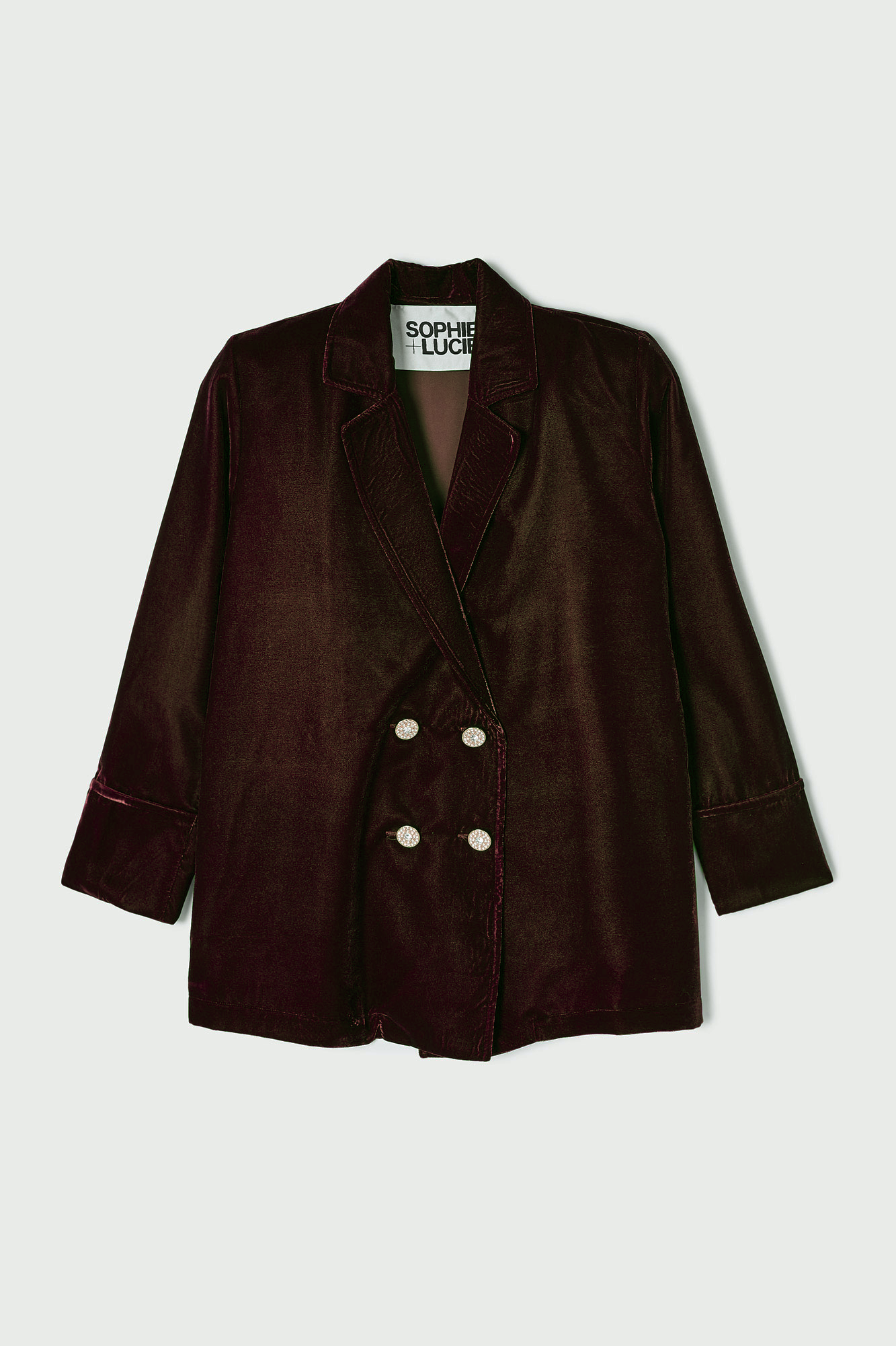 Veste Icon Velours Marron
