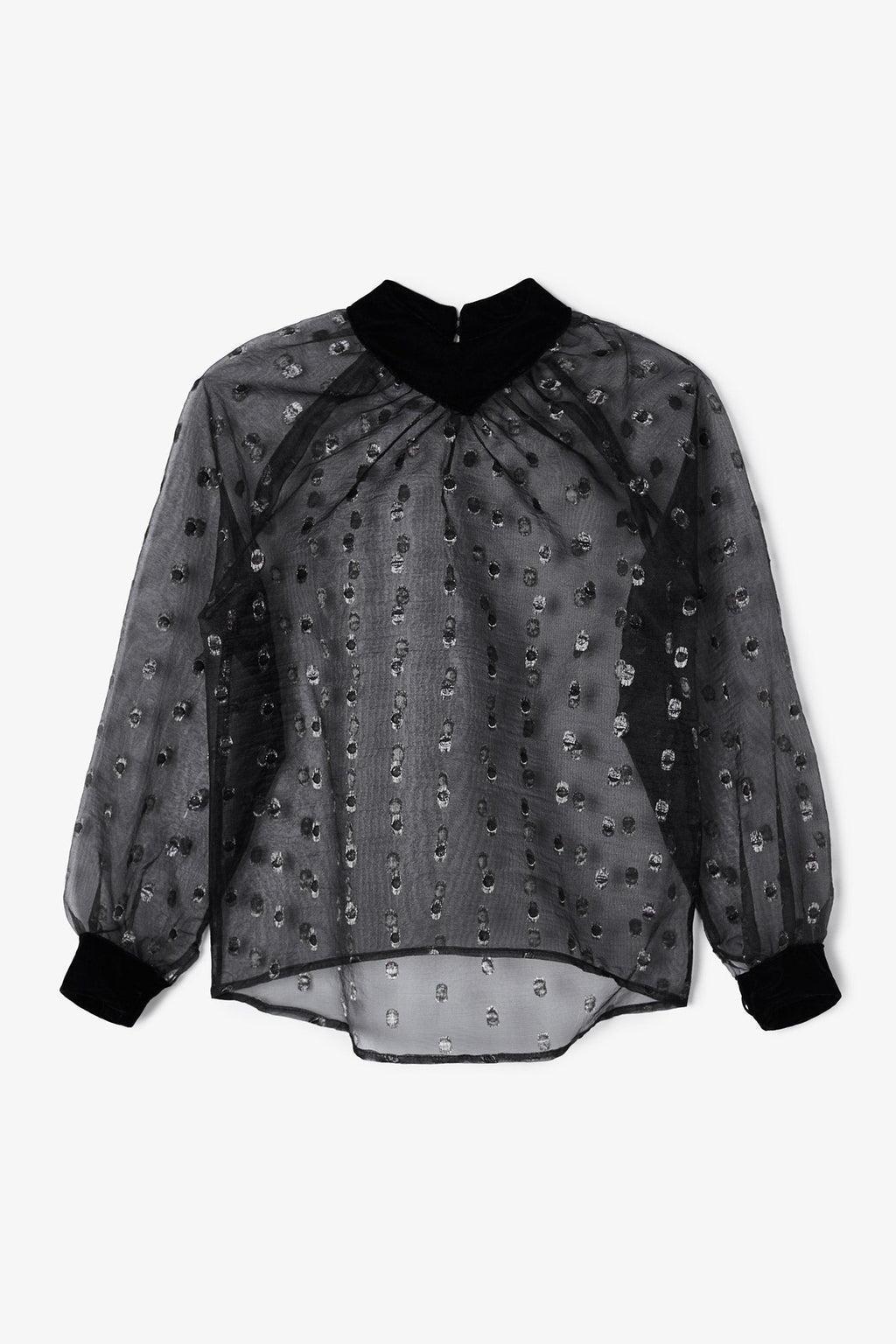 Blouse Lali Plumetis Argent