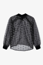 Blouse Lali Plumetis Argent