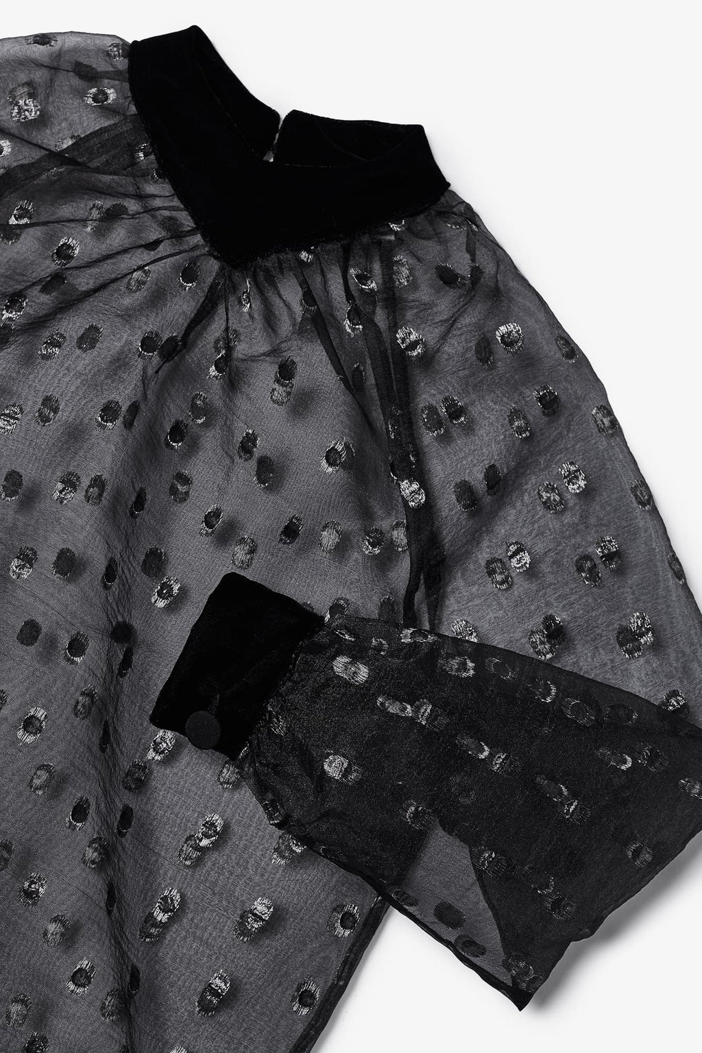 Blouse Lali Plumetis Argent