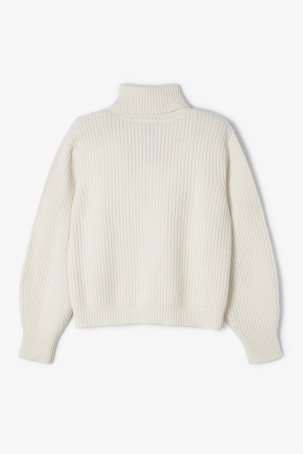 Pull Cygne Maille Blanc
